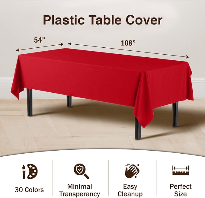 Red Table Cover