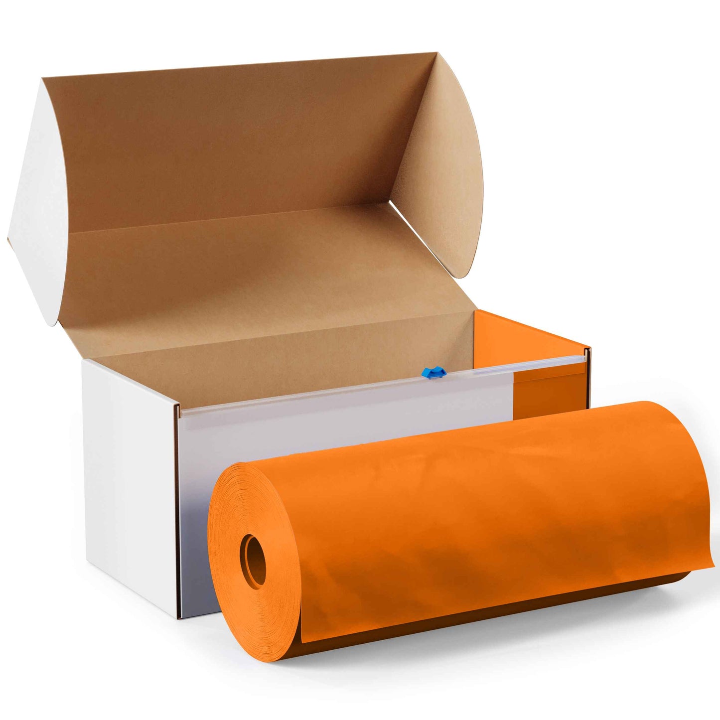 54" X 100' Select A Size Table Cover - Orange