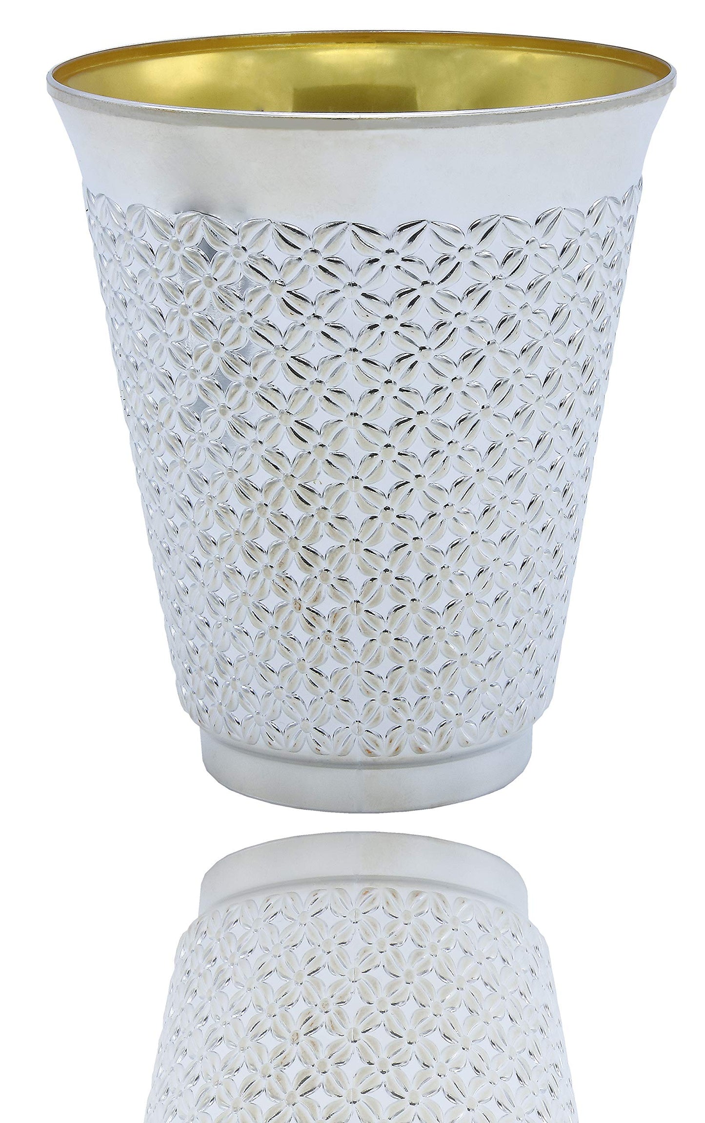 Silver Cup And Plate Set 50 Count 5.5 oz