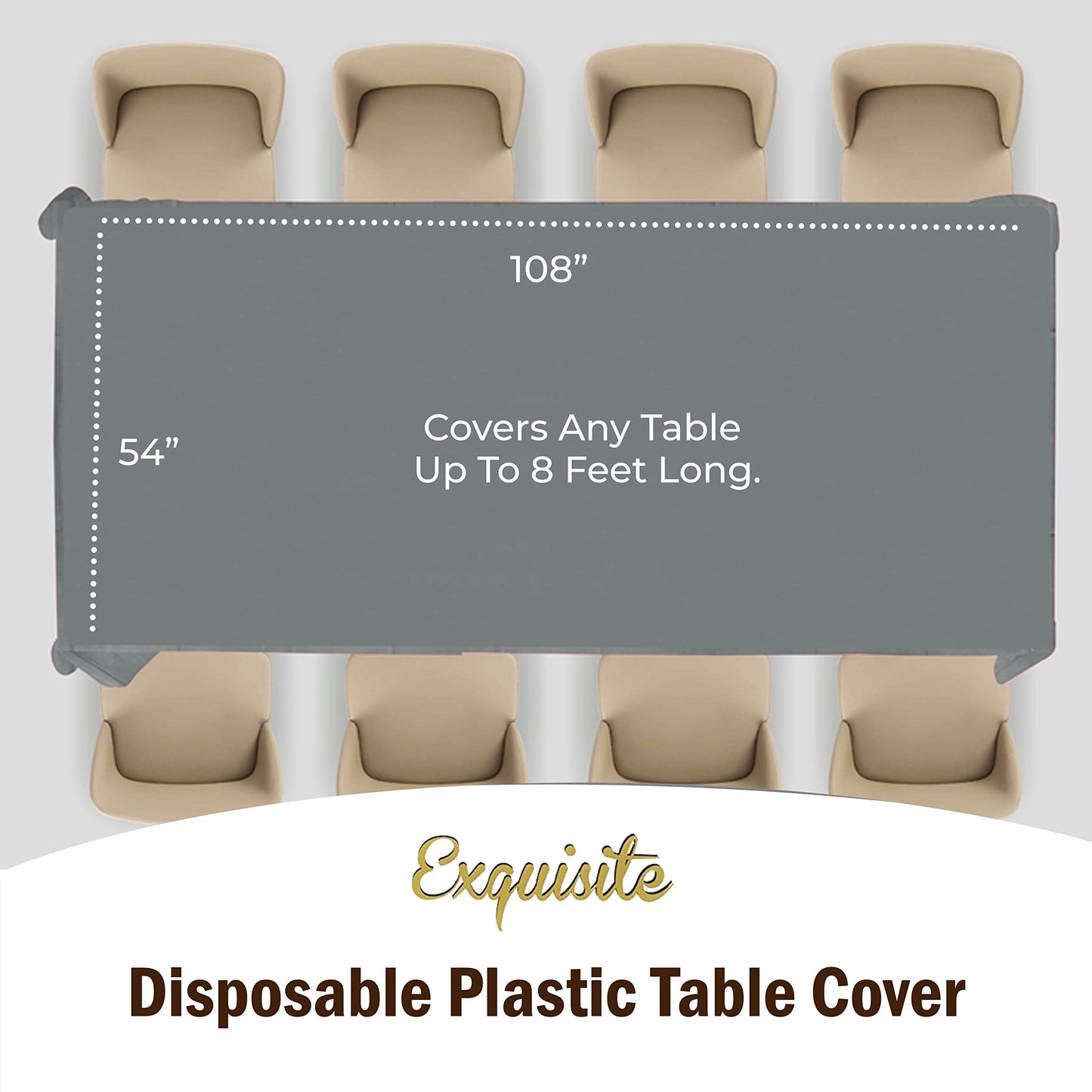 Silver Table Cover