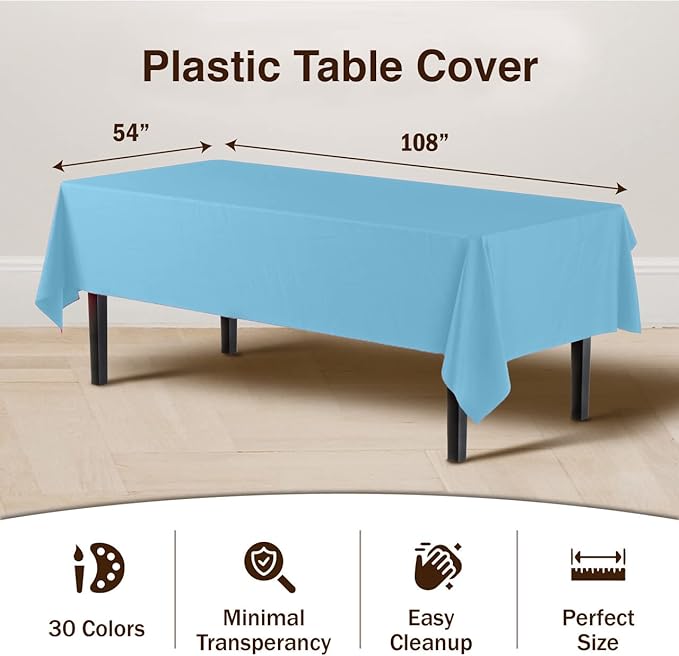Sky Blue Table Cover