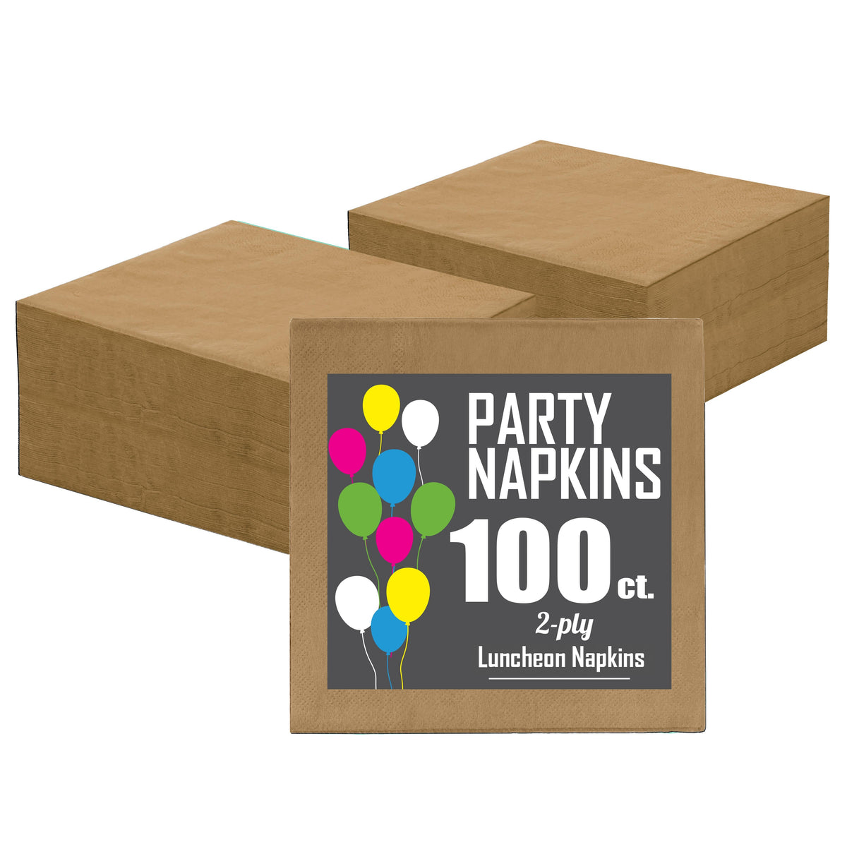 Gold Luncheon Napkins -100 Ct..