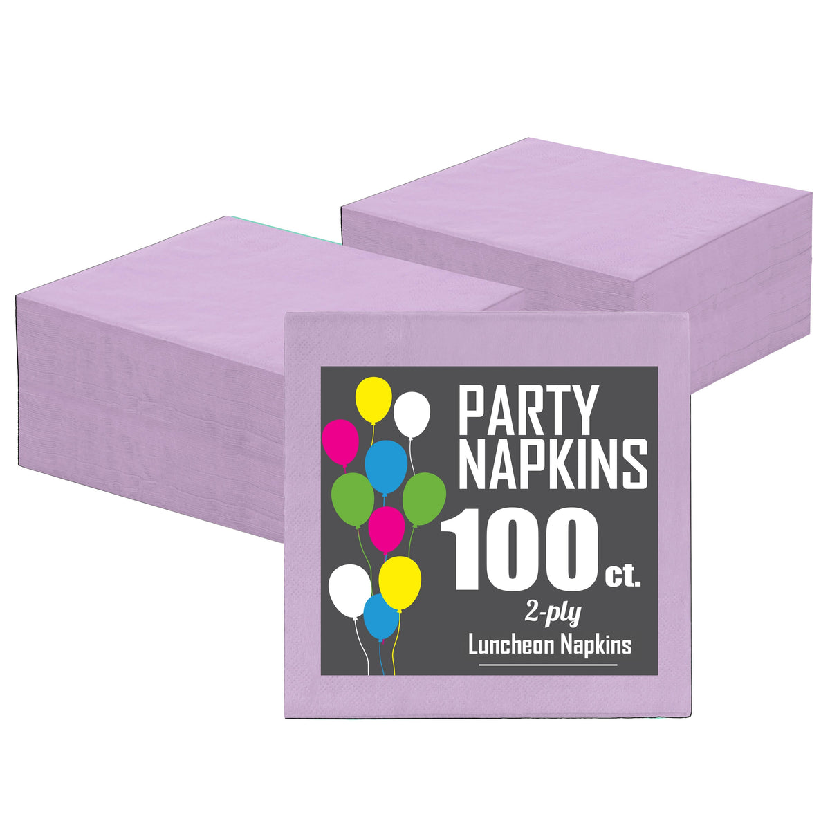Lavender Luncheon Napkins -100 Ct..