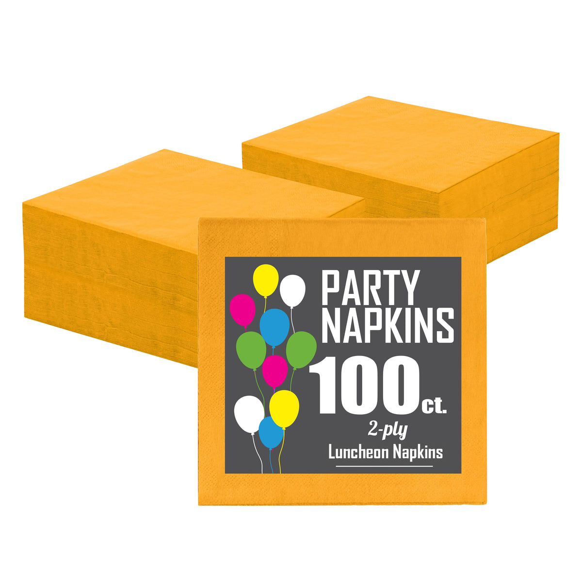 Yellow Luncheon Napkins -100 Ct..