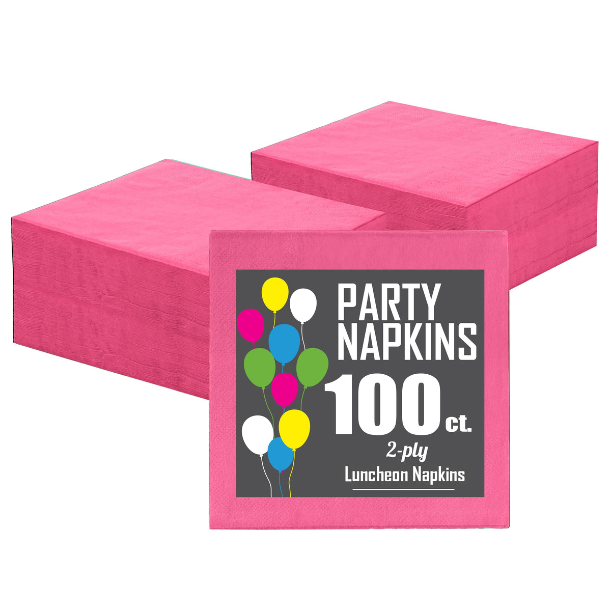 Cerise Luncheon Napkins -100 Ct..