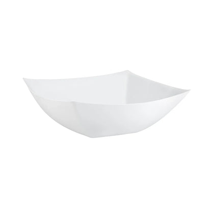 64Oz Convex Bowl - White