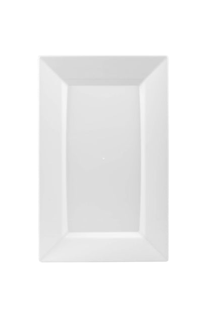 12.75 In. Clear Rectangular Plates - 10 Ct.