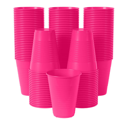 12 Oz. Cerise Plastic Cups | Case of 600