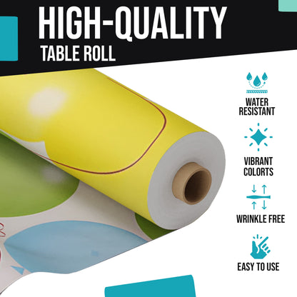 40 In. x 300 Ft. Balloon Print Table Roll | Case of 4