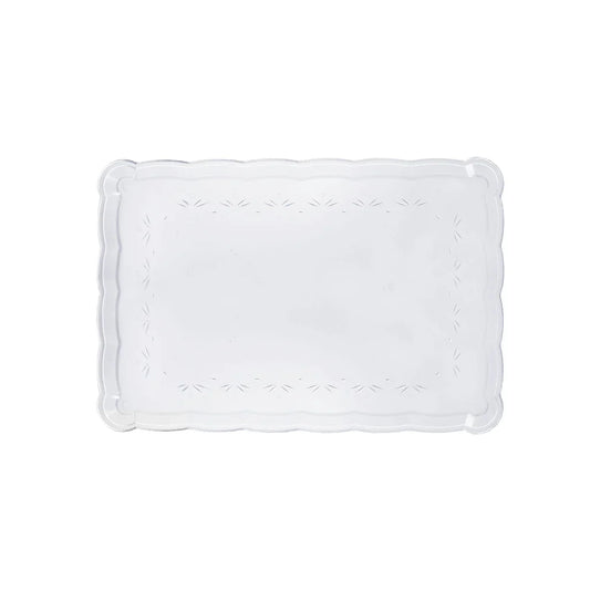 Medium Scrollware Rectangular Tray