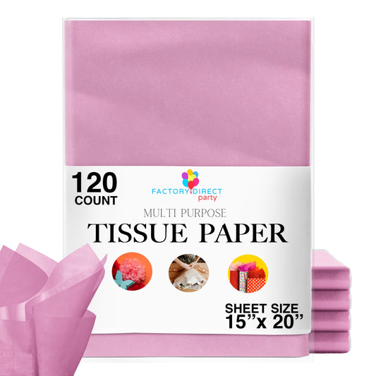 Pink Tissue Paper 15"" x 20"" | 120 Sheets