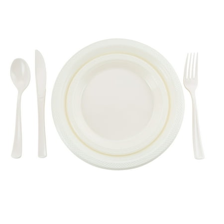 Ivory Cutlery Combo Pack - 24 Ct.