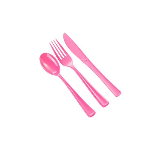 Cerise Cutlery Combo Pack - 24 Ct.