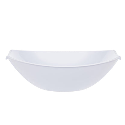 32 Oz. | White Plastic Stadium Bowl | 48 Count