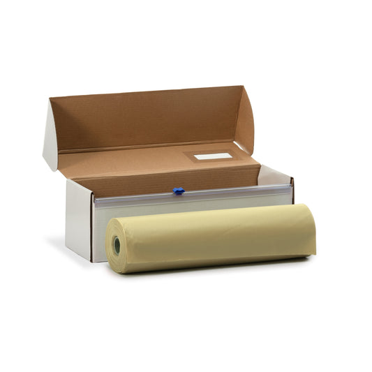 54" X 100' Select A Size Table Cover - Light Yellow