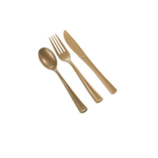 Gold Cutlery Combo Pack - 24 Ct.