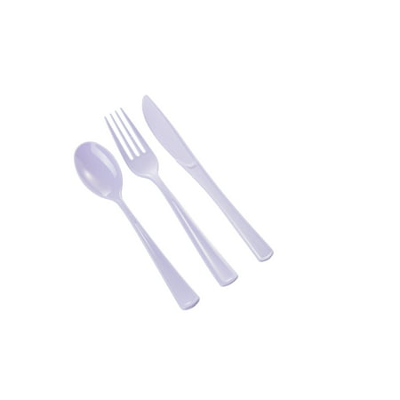Lavender Cutlery Combo Pack - 24 Ct.