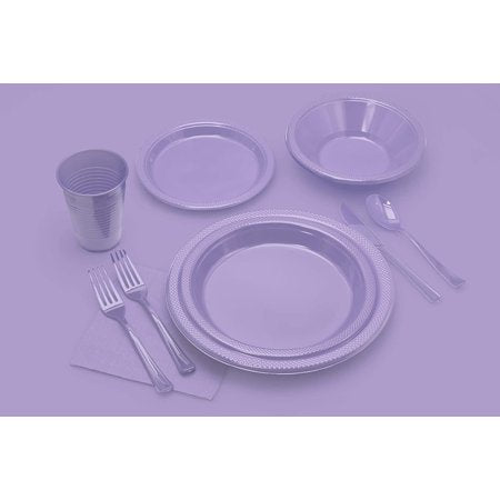 Lavender Cutlery Combo Pack - 24 Ct.