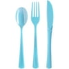 Light Blue Cutlery Combo Pack - 24 Ct.