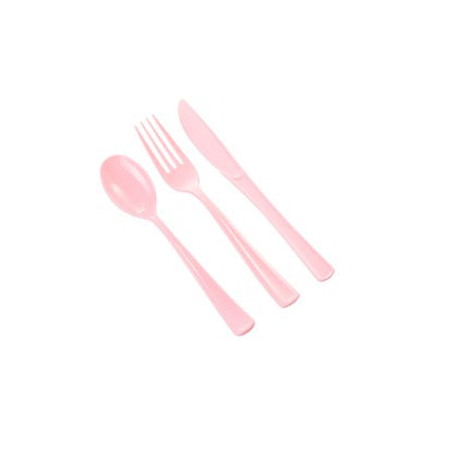 Pink Cutlery Combo Pack - 24 Ct.