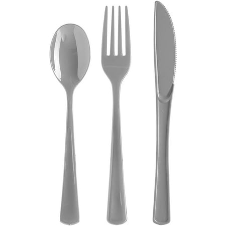 Silver Cutlery Combo Pack - 24 Ct.