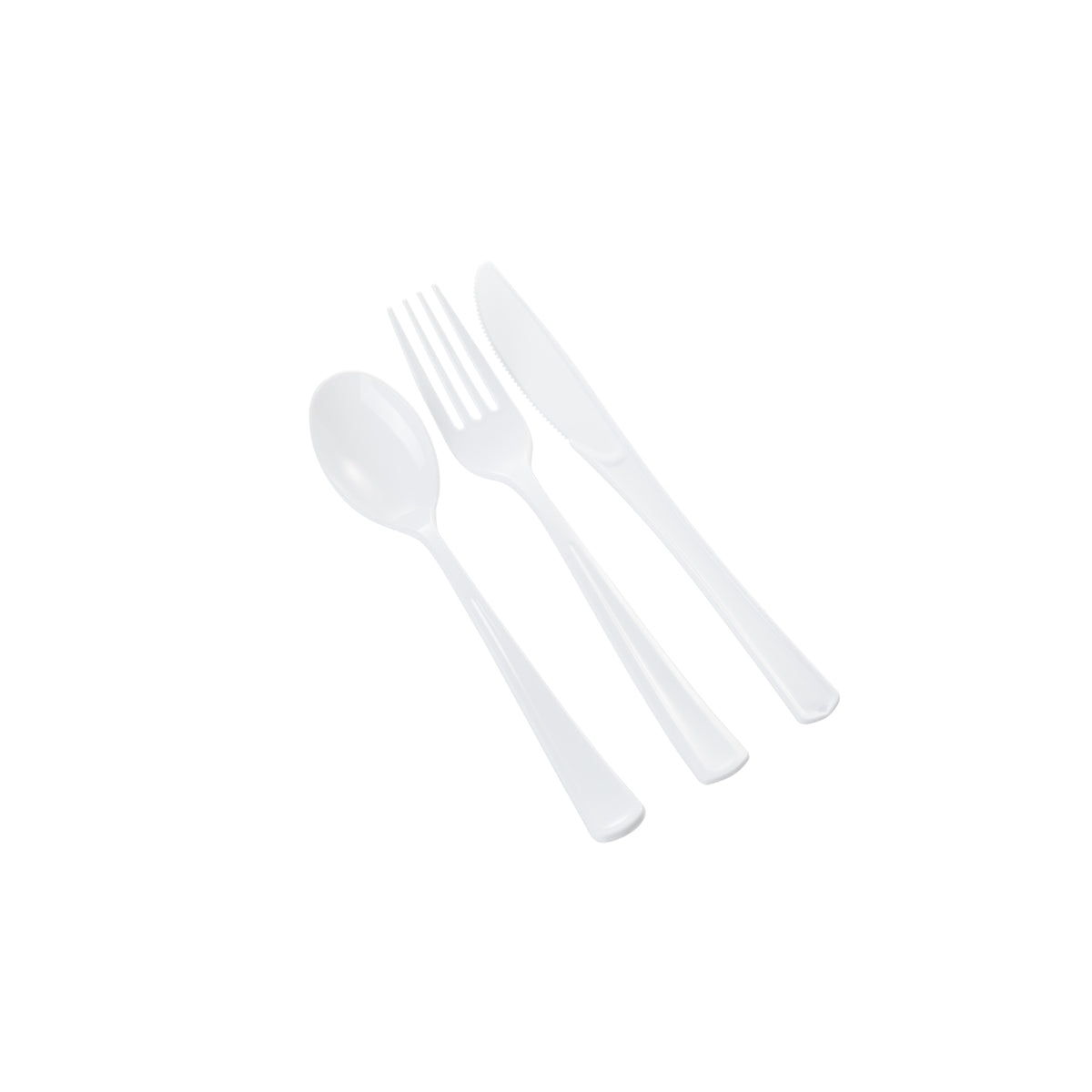 White Cutlery Combo Pack - 24 Ct.