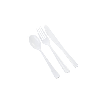 White Cutlery Combo Pack - 24 Ct.