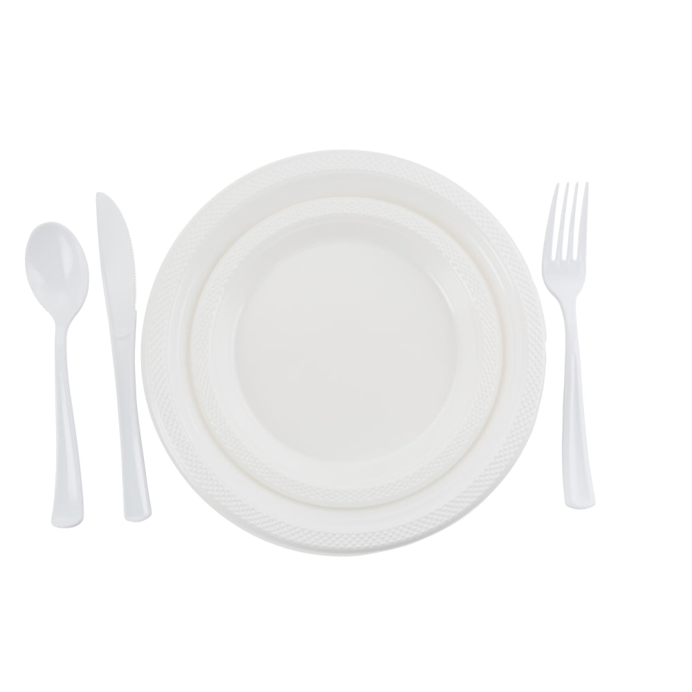 White Cutlery Combo Pack - 24 Ct.