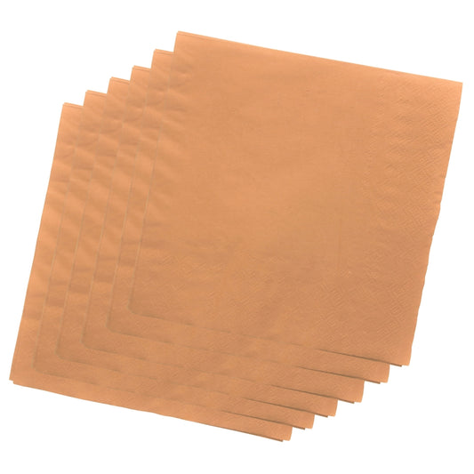 Peach Luncheon Napkins - 50 Ct.