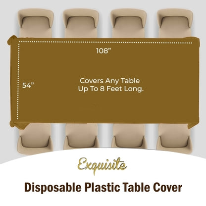 Premium Gold Table Cover