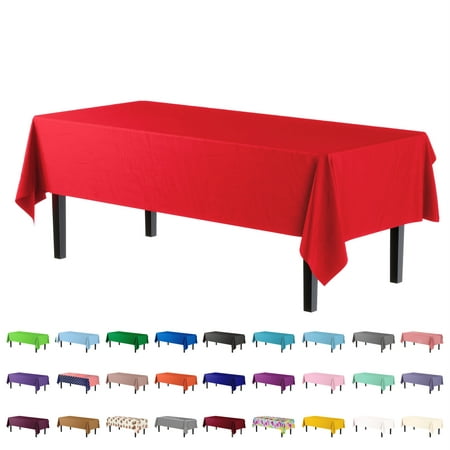 Premium Red Table Cover
