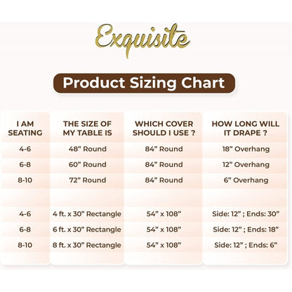 Premium Red Table Cover