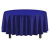 Premium Round Navy Blue Table Cover