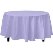 Premium Round Lavender Table Cover