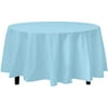 Premium Round Light Blue Table Cover