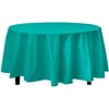 Premium Round Teal Table Cover