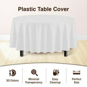 Premium Round White Table Cover
