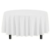 Premium Round White Table Cover