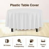 Premium Round White Table Cover