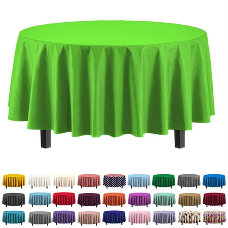 Premium Round Yellow Table Cover