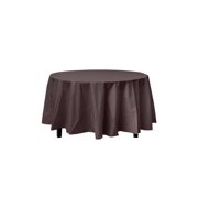 Premium Round Brown Table Cover