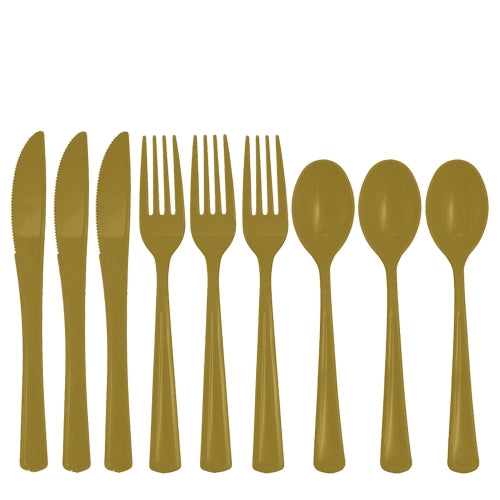 Navy Cutlery Combo Pack - 24 Ct.