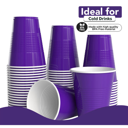 18 Oz. Purple Plastic Cups - 50 Ct.