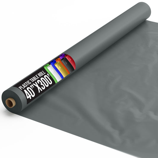 40 In. X 300 Ft. Premium Silver Table Roll