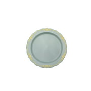 10 In. Robin Blue Victorian Design Plates - 20 Ct.