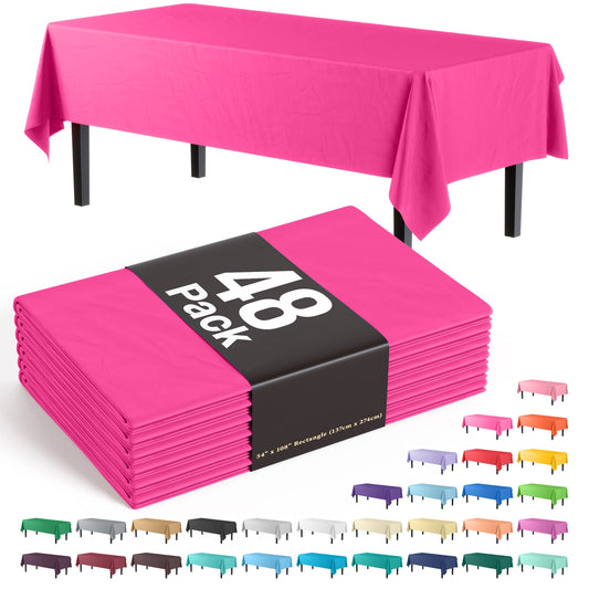 Cerise Table Cover | Case of 48