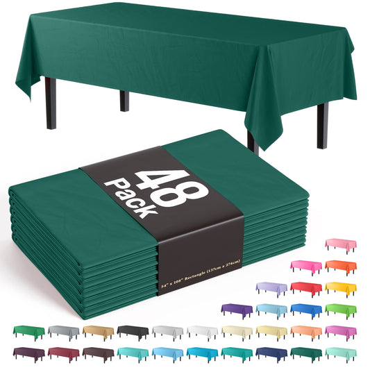 Dark Green Table Cover | Case of 48