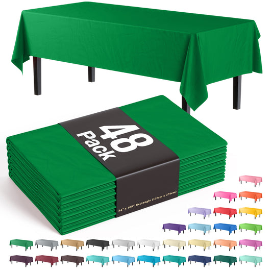 Emerald Green Table Cover | Case of 48