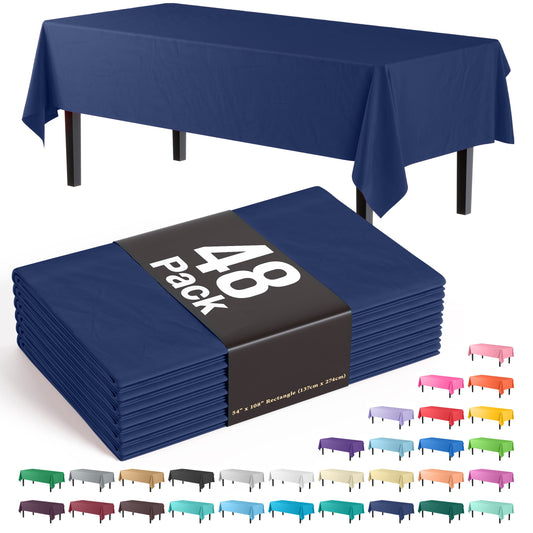 Navy Blue Table Cover | Case of 48