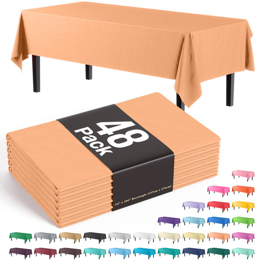 Peach Table Cover | Case of 48